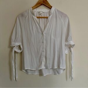 H&M Tie Blouse